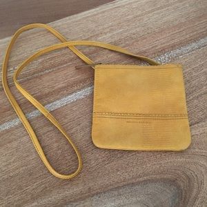 Banana Republic Faux Croc Leather Crossbody